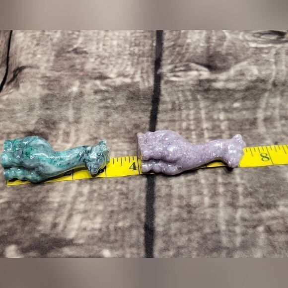 Lepidolite & Jade Baby Giraffe - Picture 14 of 14